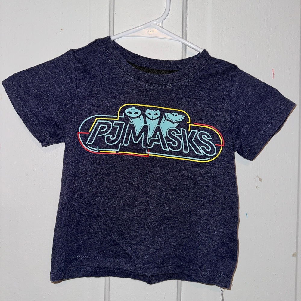PJ Masks Kids Dark Blue Short Sleeve Tee